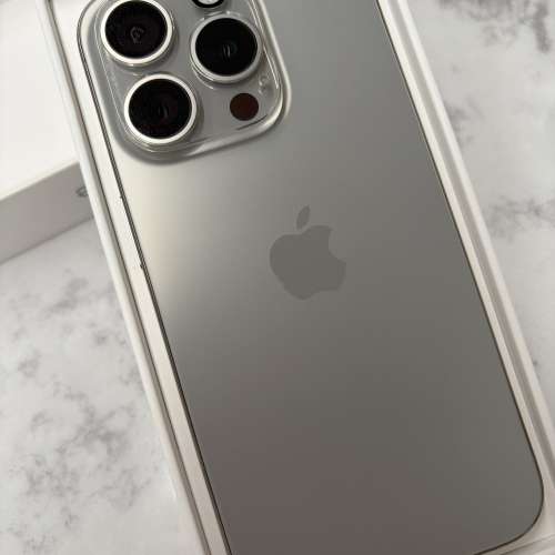 iPhone 15 Pro Natural Titanium 原色 鈦 港行 有盒 有單 iPhone15 128G