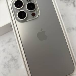 iPhone 15 Pro Natural Titanium 原色 鈦 港行 有盒 有單 iPhone15 128G