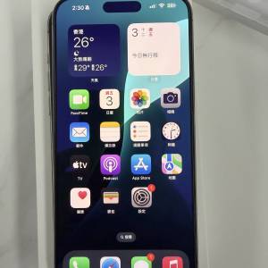 iPhone 15 Pro Max 256gb 原鈦金屬 港行
