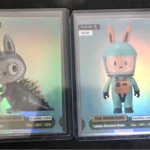（全走）龍家昇 Labubu Kashing Lung The monsters how2work trading card /99/25