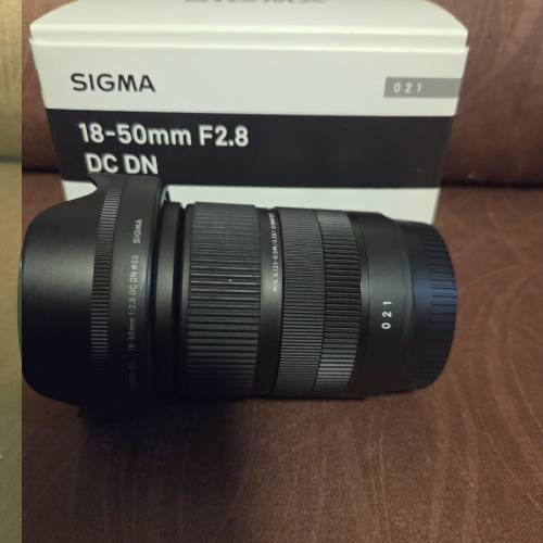 行貨有保Sigma 18-50mm F2.8 X Mount 連Filter
