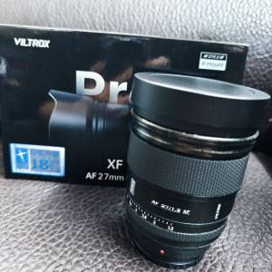 VILTROX 唯卓仕 27mm f1.2 pro 富士 fujifilm XF