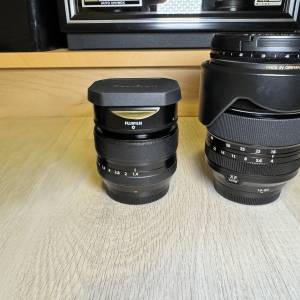 Fujinon XF 35mmF1.4 R 及 XF16-80mmF4 R OIS WR (請看描述)