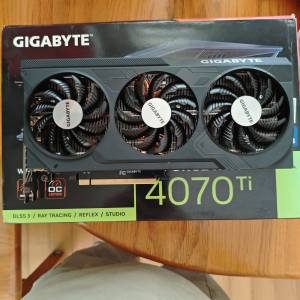 Gigabyte RTX 4070 Ti WindForce OC 12GB