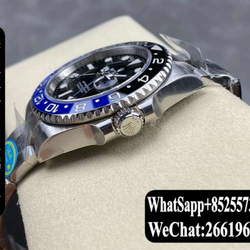 勞力士 Rolex gmt master II m126710blnr-0003 40mm 國米圈 藍黑圈