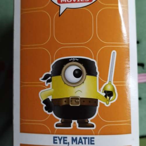 全新小黃人170海盜模型公仔車家中擺設 Funko Pop! 迷你兵團 New minions figure  E...