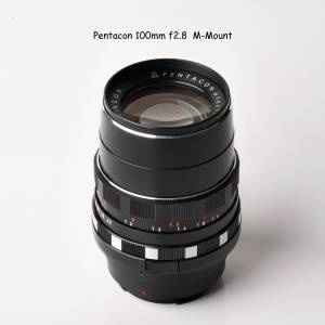 Pentacon 100m f2.8 M Mount