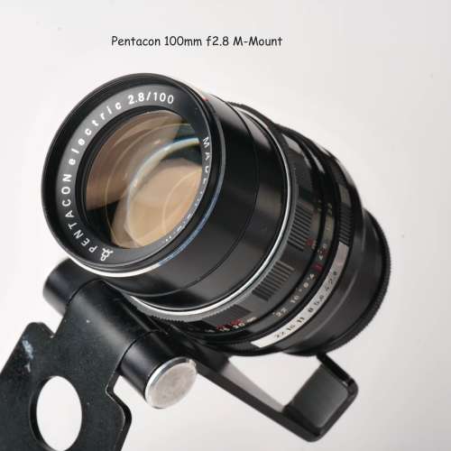 Pentacon 100m f2.8 M Mount