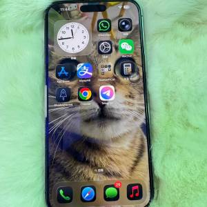 Iphone 14 pro max 512gb 港行紫色購自官網, 90%新 86%電池 有原裝盒