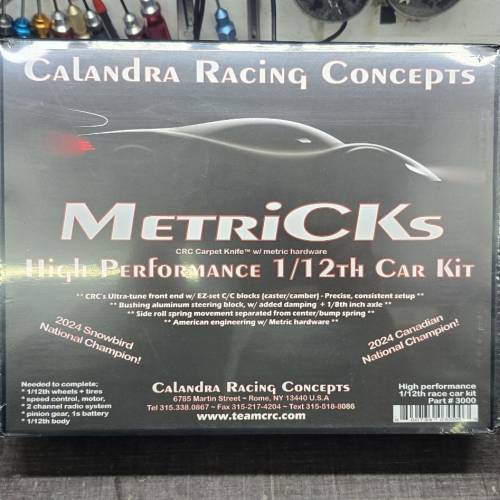 全新CRC 1/12 搖空PAN CAR 連改件