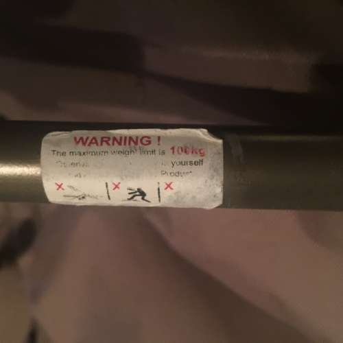 💺 Folding Chair Comfy BROWN USED 折疊凳 非常舒服 💺