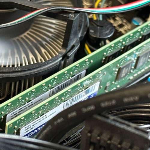 Intel i5-3470+ADATA DDR3 1600 4G兩條+MSI B75細板三件套