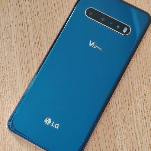 99%新 LG V60 5G 藍色 可用香港5G