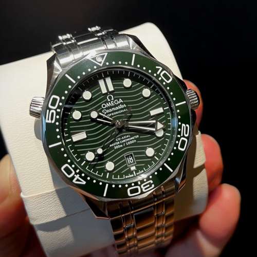 減無可減,保至29年4月Omega Seamaster Professional Diver 300 海馬潛水錶 Green ...