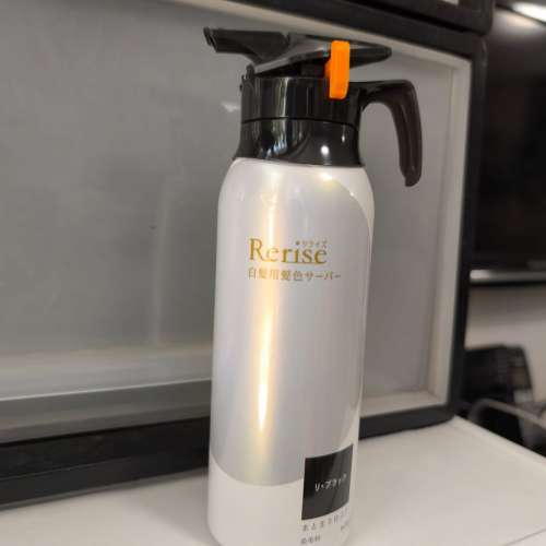 「日本製」全新 Rerise 回麗絲 天然黑色素護染膏（自然黑色）貼服柔順