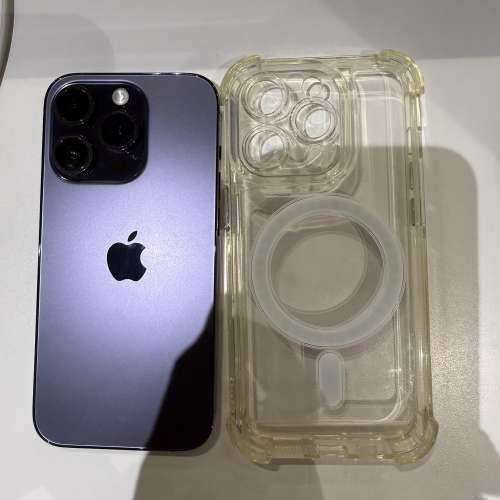 iPhone 14pro 512gb,港行雙卡機新，冇修冇拆，所有功能正常！