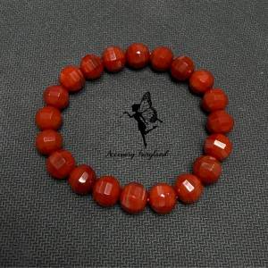 (不設面交)切面南紅瑪瑙手鏈 Red Agate Bracelet