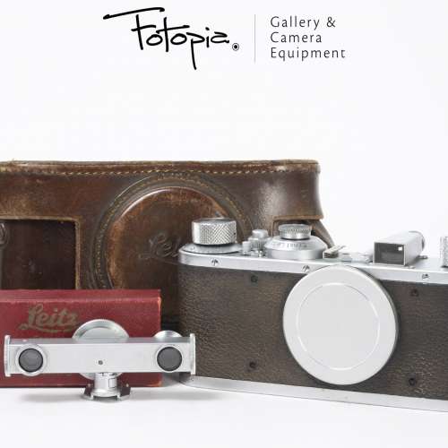|| Leica Standard - Model E / Silver Chrome with FOKOS & case ||