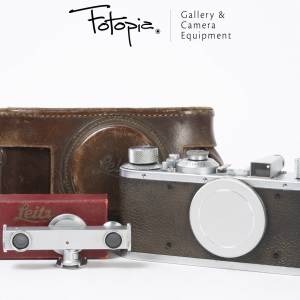 || Leica Standard - Model E / Silver Chrome with FOKOS & case ||