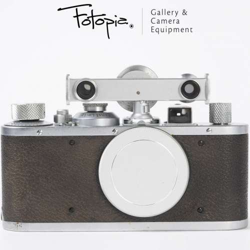 || Leica Standard - Model E / Silver Chrome with FOKOS & case ||