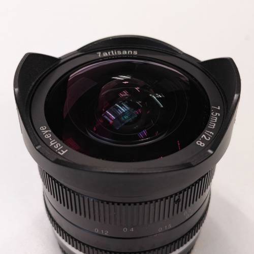 七工匠7.5mm魚眼鏡