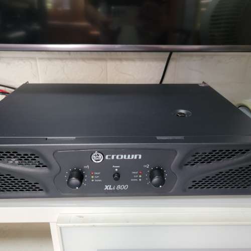 crown xli 800 KTV amplifier 純後級功放 98%新淨100% work