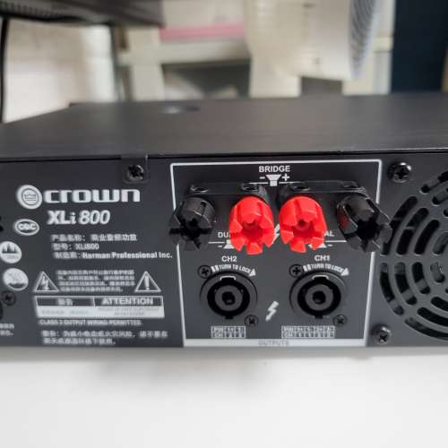 crown xli 800 KTV amplifier 純後級功放 98%新淨100% work