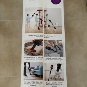 Bosch BCS71PETGB Unlimited 7 ProAnimal 充電式吸塵機 (紅色)