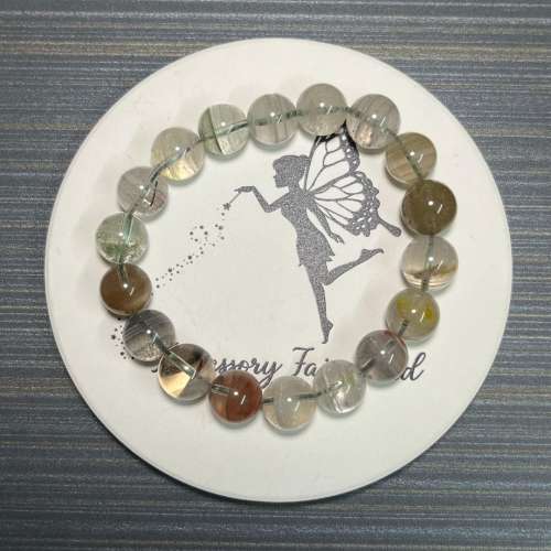 (不設面交)千層四季幽靈水晶手鏈 Mixed Phantom Quartz Bracelet