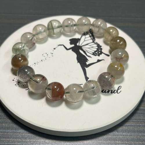 (不設面交)千層四季幽靈水晶手鏈 Mixed Phantom Quartz Bracelet