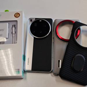 90%新 小米 15 Ultra 16+1TB 水貨國行 銀黑色 Leica 四鏡頭 15Ultra 連攝影殼&超薄...