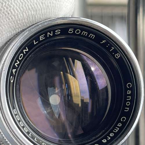 Canon Serenar 50mm f/1.8 LTM L39-mount