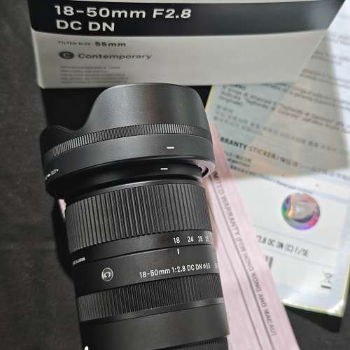 Sigma 18-50/2.8 適馬 18mm 50mm 18 50 DC DN  Contemporary for Sony E Mount 索尼...
