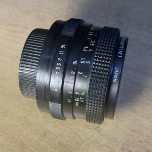 平用德製Pentacon 50mm 1.8光圈 鏡頭 鏡片清