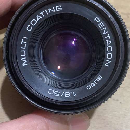 平用德製Pentacon 50mm 1.8光圈 鏡頭 鏡片清