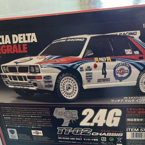 TAMIYA 57858 1/10 XB Series No.158 XB Lancia Delta Integrale(TT-02 Chassis) 100%