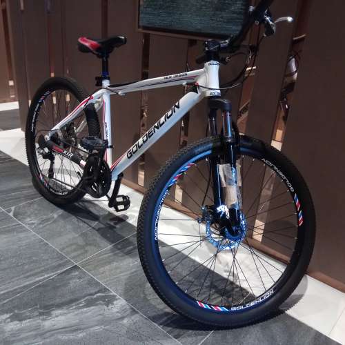 GOLDEN   LION，（老名牌）鋁合金 山地車  大平賣