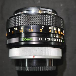 canon 55/1.2 FD 佳能 55mm 55 MF 手動 鏡片冇花冇霉通透 功能全正常 90%-95%new