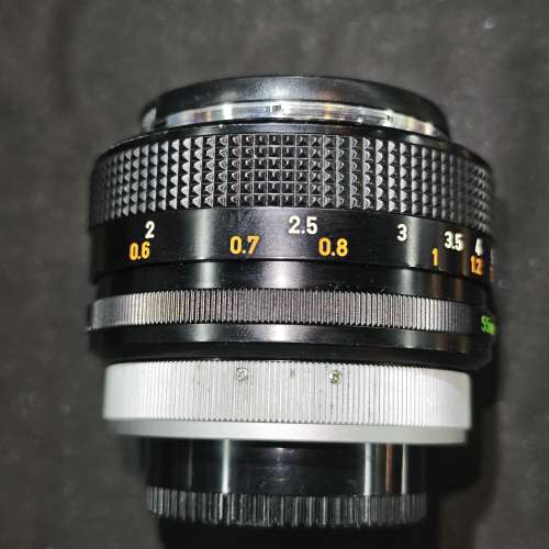 canon 55/1.2 FD 佳能 55mm 55 MF 手動 鏡片冇花冇霉通透 功能全正常 90%-95%new