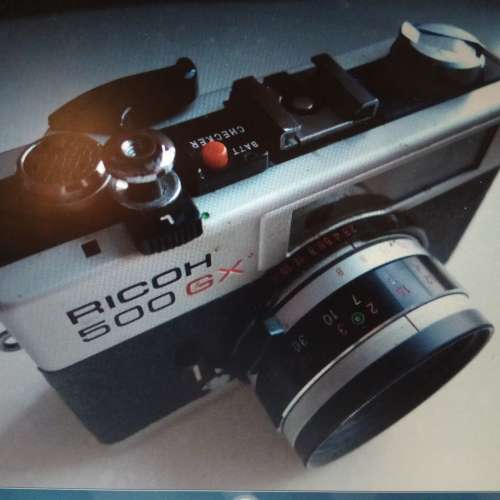 RICOH     500GX  135mm菲林相機