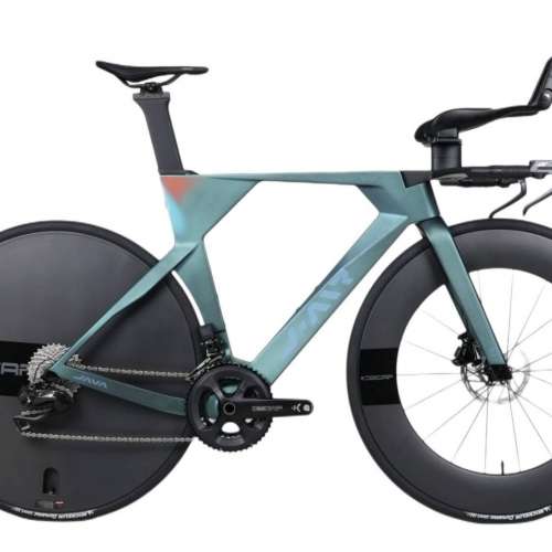 2025 JAVA VEGA TT 24速 電變油剎碳纖維公路車 送水架前後蛙燈