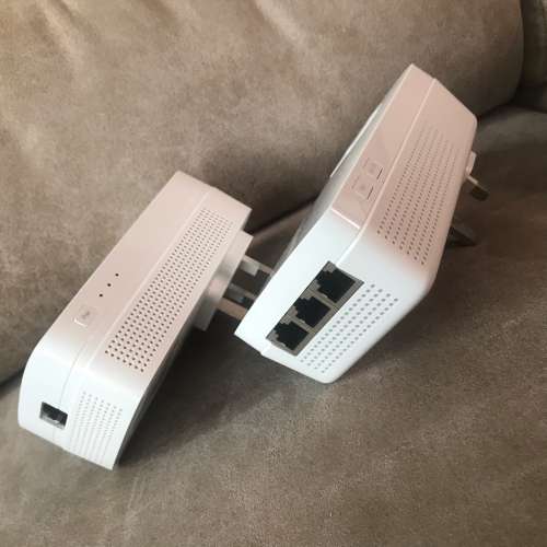 💻 TP-LINK AV1300 2pc Set Gigabit HomePlug USED 電力線網路橋接器 2件套 無線 電...