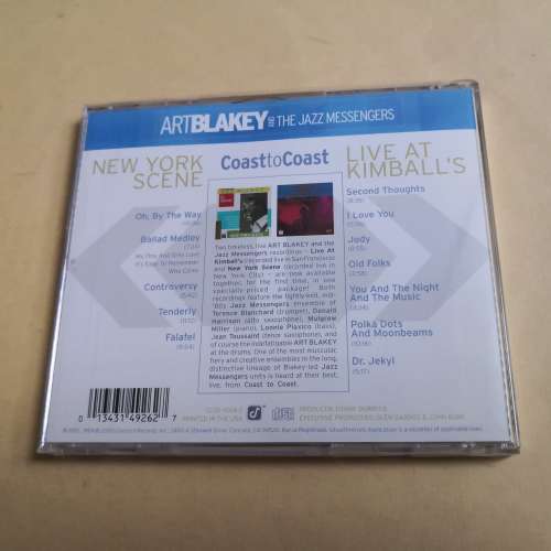 2CD ART BLAKEY AND THE JAZZ MESSENGERS 美版