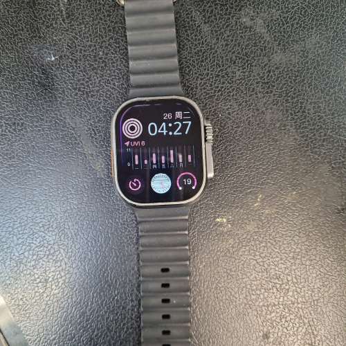 Js23 Ultra 46mm titanium 錶殼 無線磁吸充電 全套有盒說明書。 屯門／旺角面交