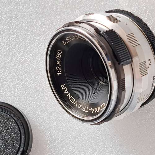 德國 (M42) A. Schacht ULM Edixa Travenar 50mm F2.8 鏡內有霉