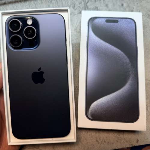 iPhone 15 Pro Max 512GB 藍色 港行
