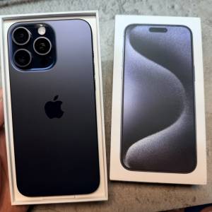 iPhone 15 Pro Max 512GB 藍色 港行