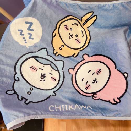 睇下文‼️代購賣$158一張 chiikawa blanket chiikawa小被被 chiikawa毯 chiikawa...