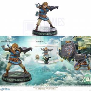 (接受預訂) First 4 Figures - PVC Figure 薩爾達傳說: 王國之淚 (林克) 普通版