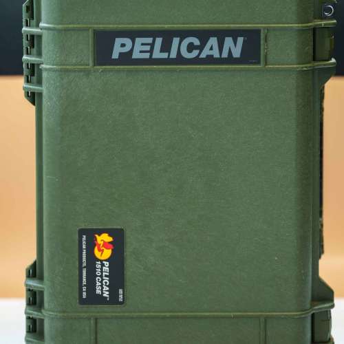 Pelican 1510 拉箱 Case - 內附保護套分隔板 + 網狀蓋收納器 + 靜音膠轆。